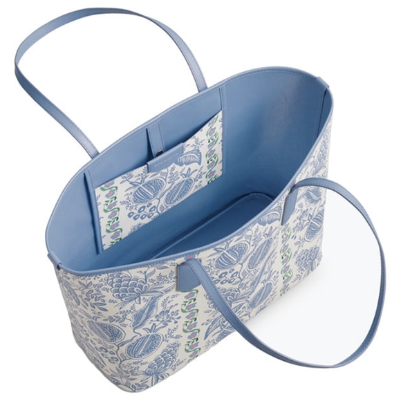 Rifle Paper Co. Everyday Tote In Pomegranate - Picture 7 of 9